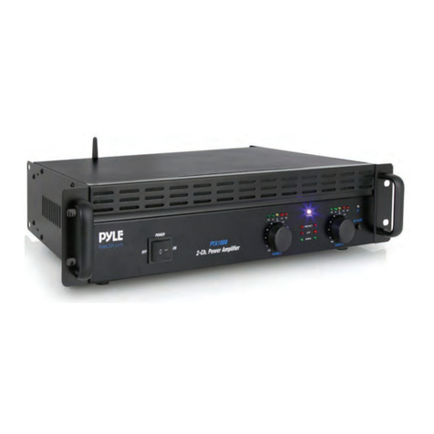 Pyle PTA1000 user manual