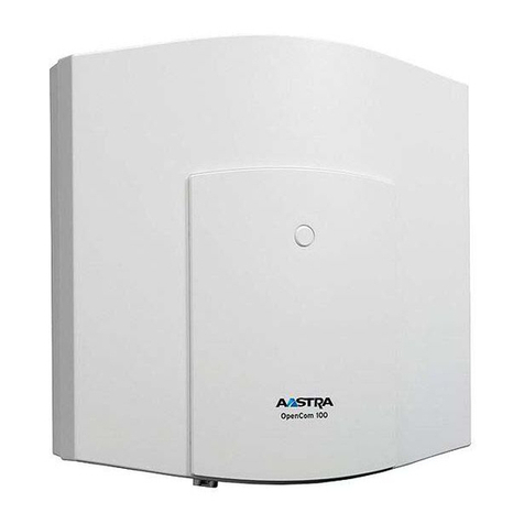 Aastra OpenCom 100 series Mounting and Commissioning User Guide