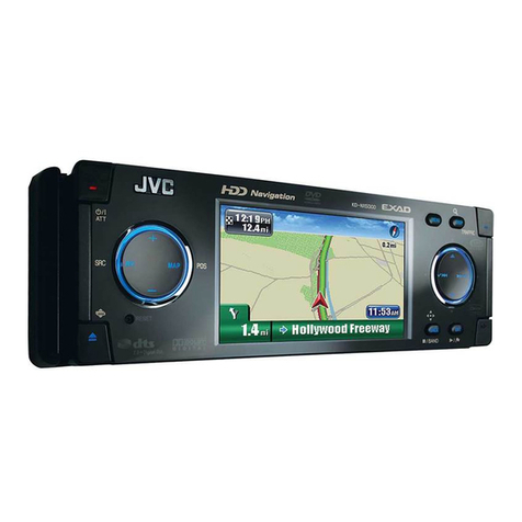 JVC KD NX5000 - Navigation System With HDD Guide
