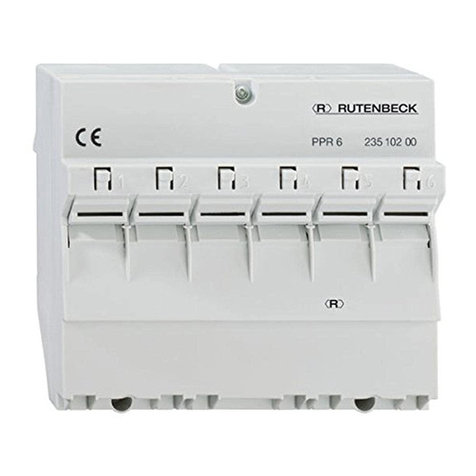 Rutenbeck PPR6-REG-Patchpanel installation instructions
