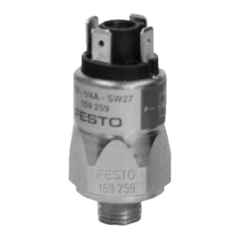Festo PEV-1/4A Series operating instructions
