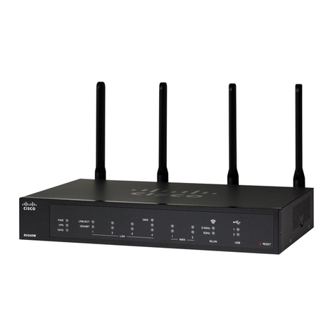 Cisco RV340W User manual Cisco RV340W User manual