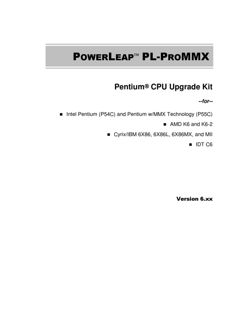 Powerleap PL-PROMMX manual