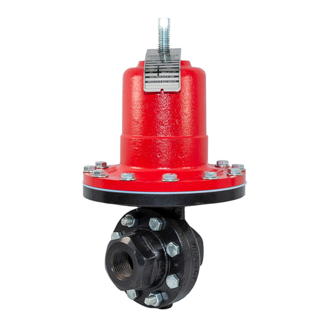 Jordan Valve Mark 60 Series Installation and operating instructions