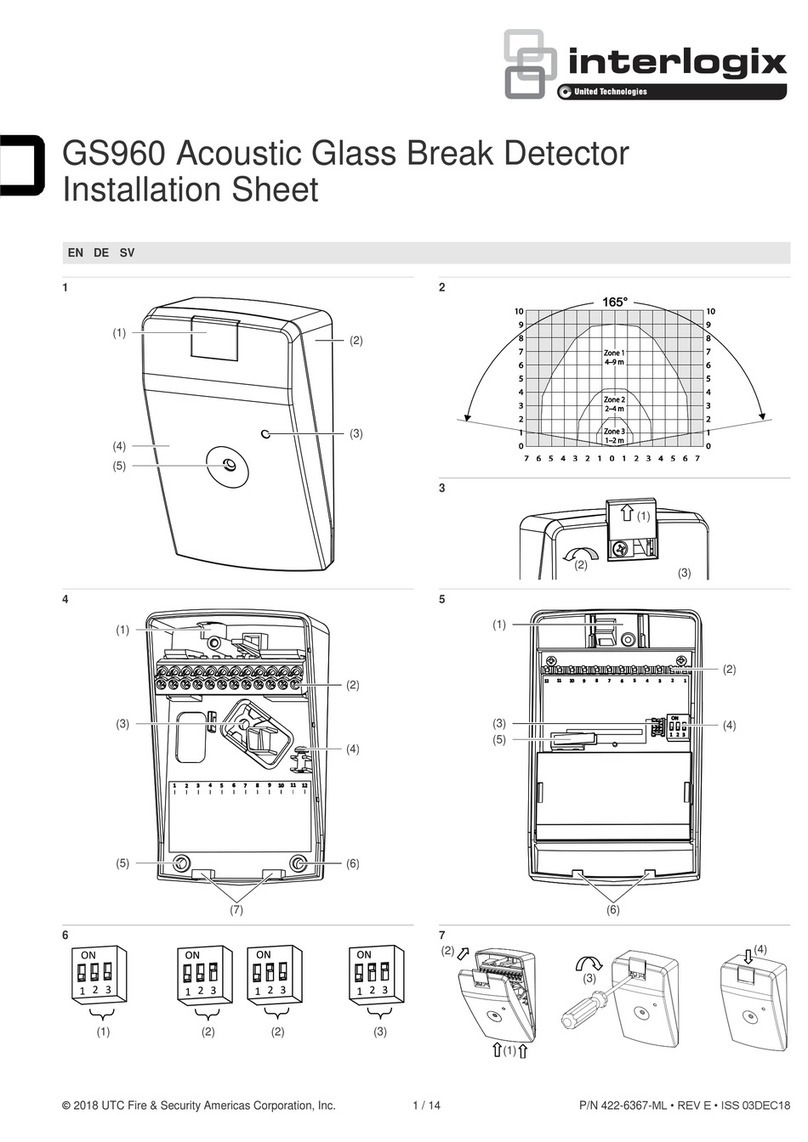 Interlogix GS960 Assembly instructions