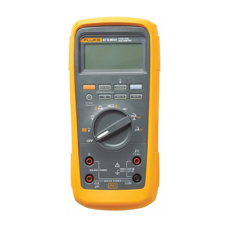 Fluke 87V MAX Calibration