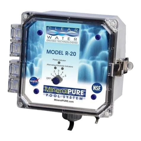 Clear Water MineralPURE R-20 Installation & Care Manual Clear Water MineralPURE R-20 Installation & Care Manual
