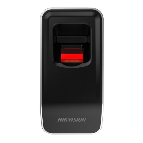 HIK VISION DS-K1F820-F User manual