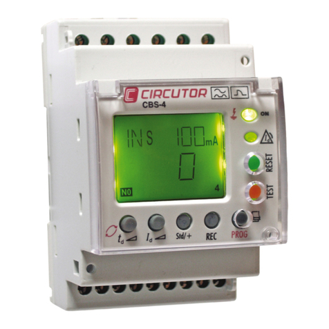 Circutor CBS-4 Series User manual
