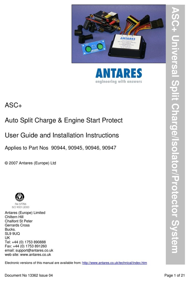 Antares ASC+ User's guide and installation instructions Antares ASC+ User's guide and installation instructions