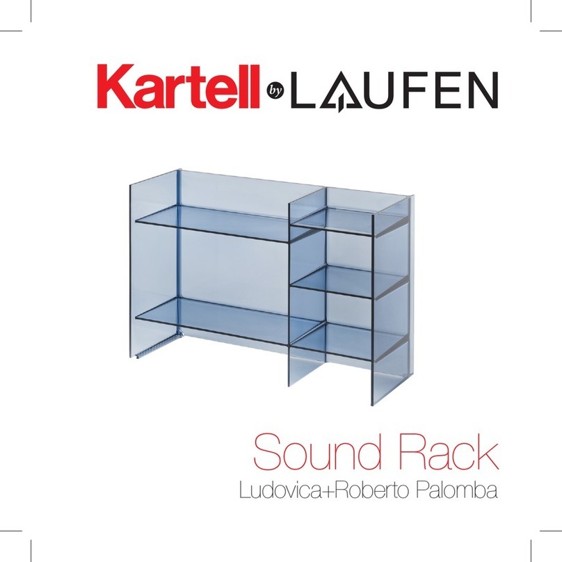 Laufen Kartell Sound Rack manual
