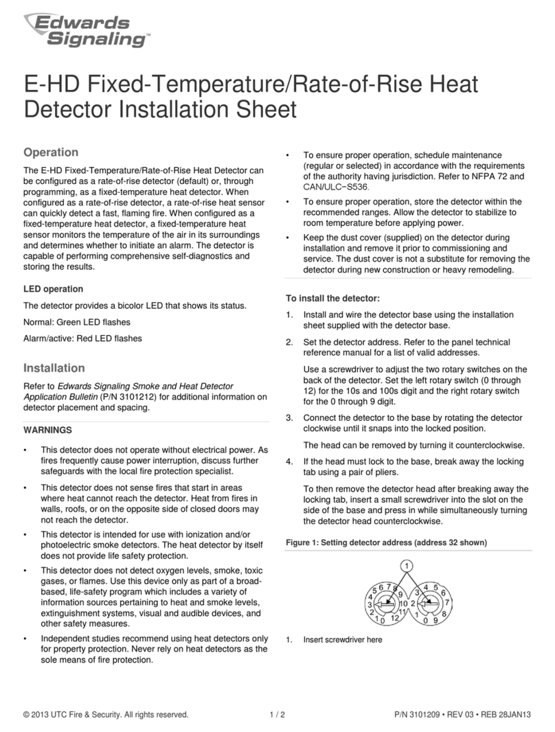 Edwards Signaling E-HD Assembly instructions