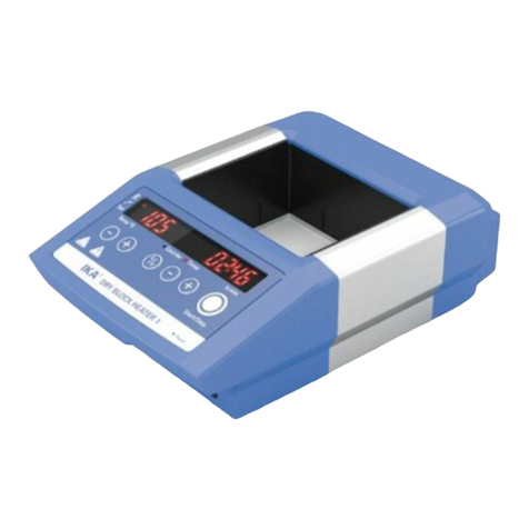 IKA Dry Block Heater 1 User manual