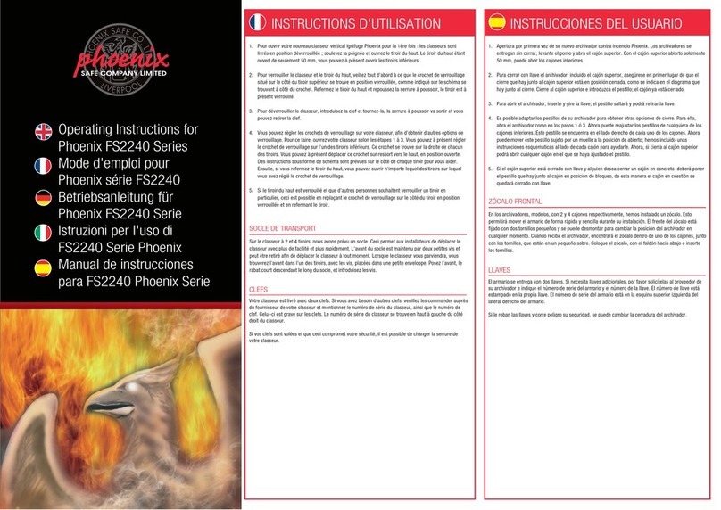 Phoenix FS2240 Series operating instructions