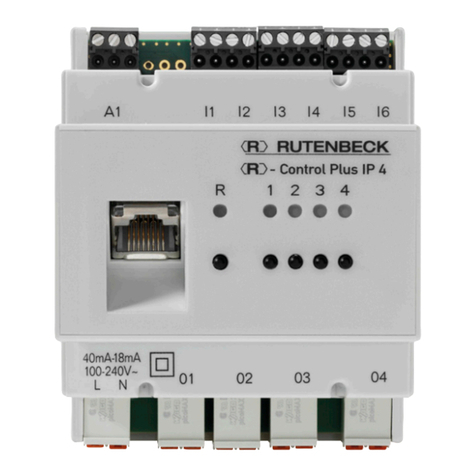 Rutenbeck Control Plus IP4 User manual