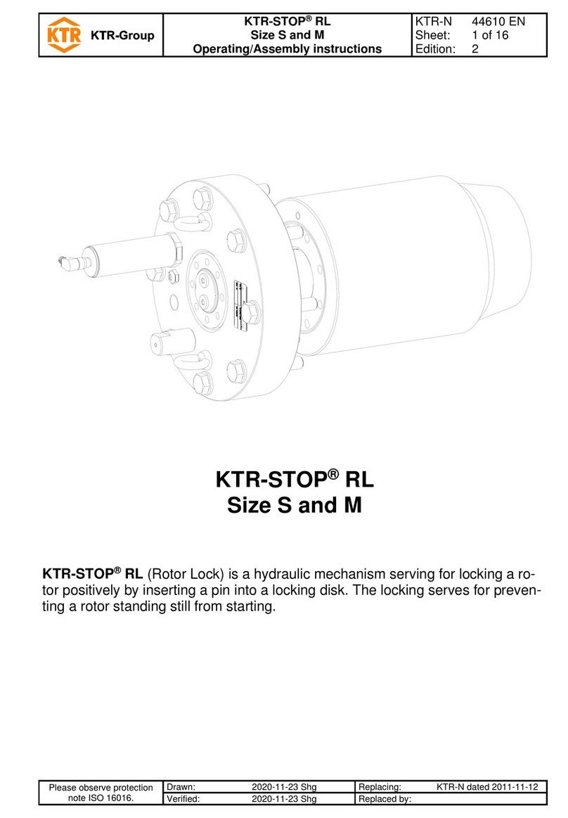 KTR KTR-STOP RL Manual