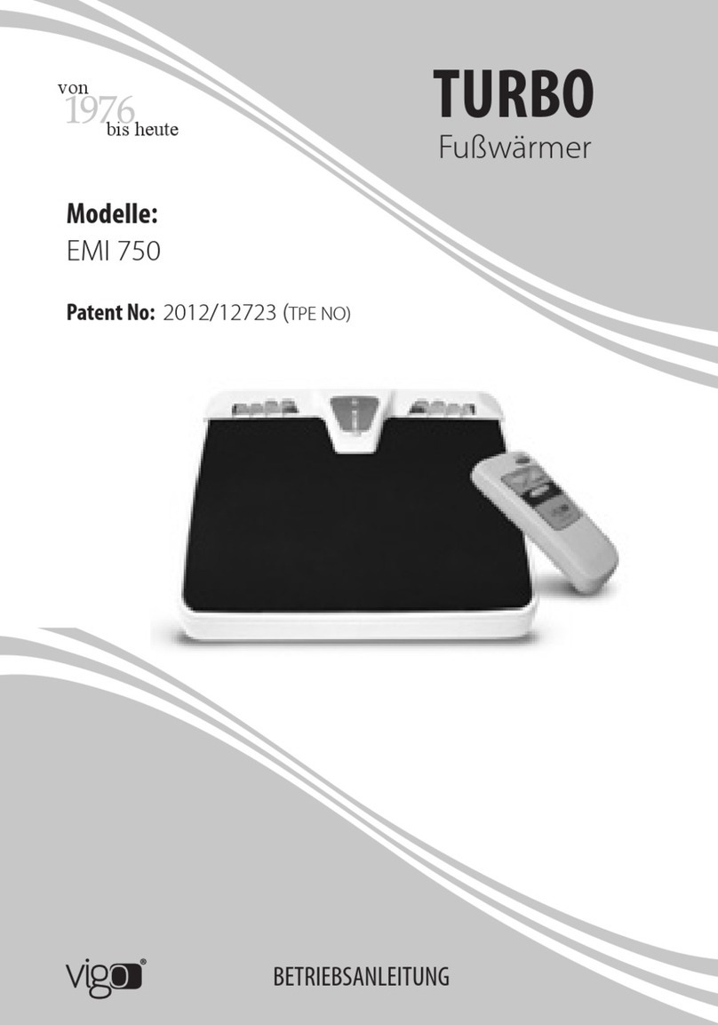 VIGO TURBO User manual