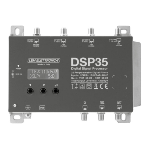 Lem Elettronica DSP35-4G User manual