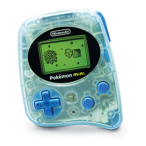 Nintendo Pokemon Mini User manual
