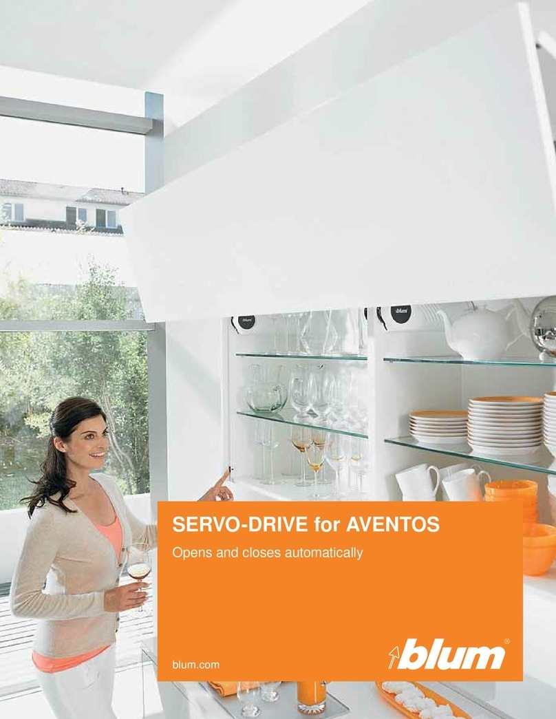 BLUM 21KA000 User manual