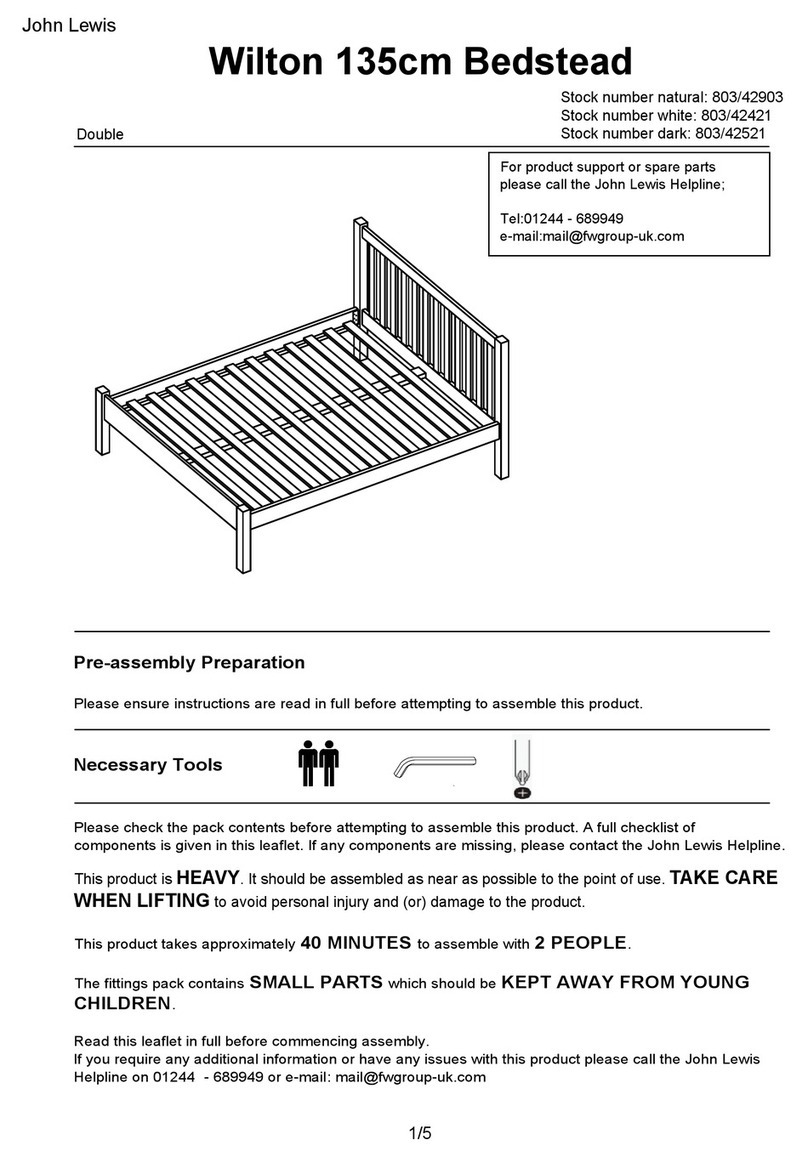 John Lewis Wilton 803/42903 User manual John Lewis Wilton 803/42903 User manual