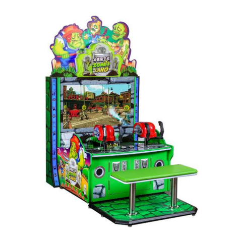 Ace Amusement Zombie Land Battle manual Ace Amusement Zombie Land Battle manual
