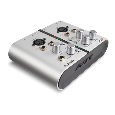 Alesis IO|2 quick start guide