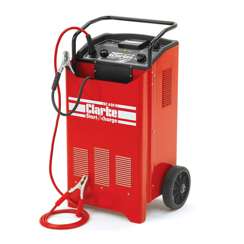Clarke Start N Charge BC430N Operation & maintenance instructions