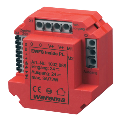 WAREMA EWFS Inside PL User manual WAREMA EWFS Inside PL User manual
