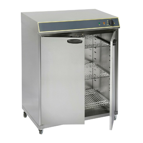 Roller Grill HVC 60 B GN Instructions for use and installation