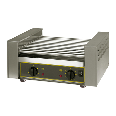 Roller Grill RG 5 Instructions for use and installation Roller Grill RG 5 Instructions for use and installation