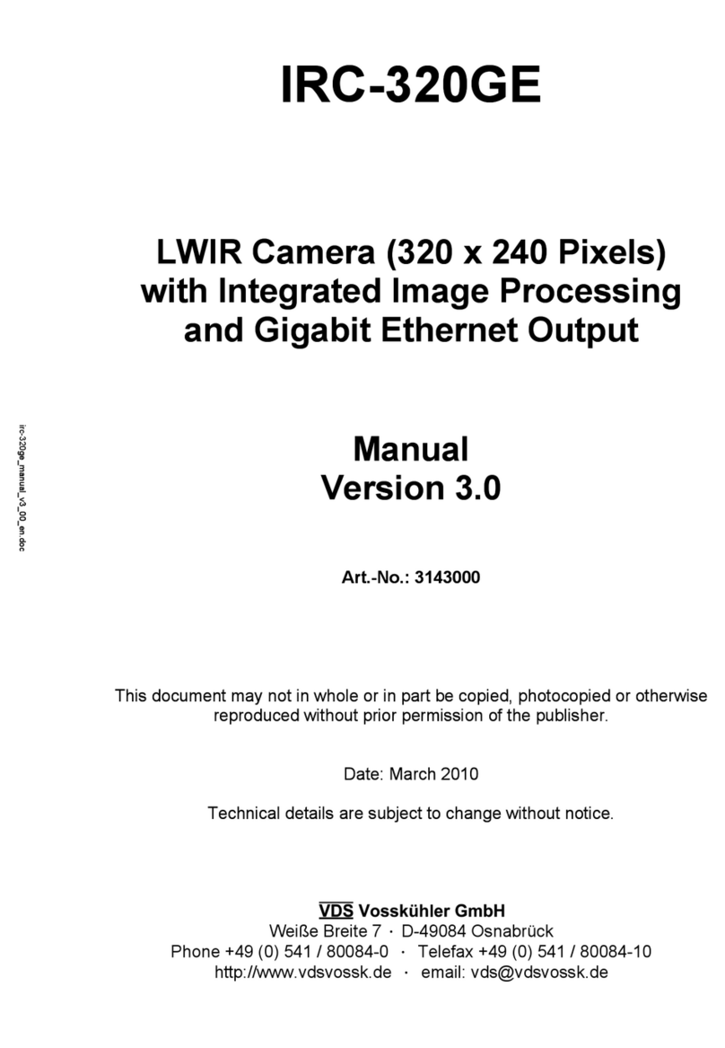 vds IRC-320GE Series manual