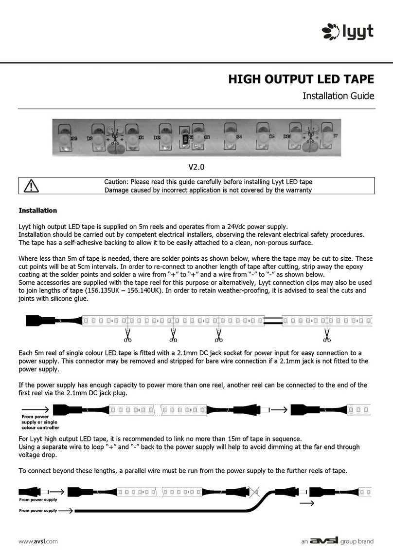Avsl lyyt 156.776UK installation guide