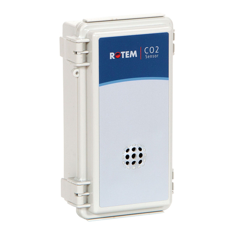 Rotem CO2 Sensor User and installation guide