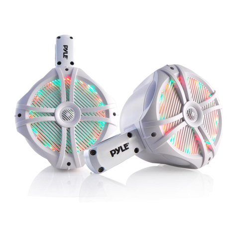 Pyle PLMRWB65LEW User manual