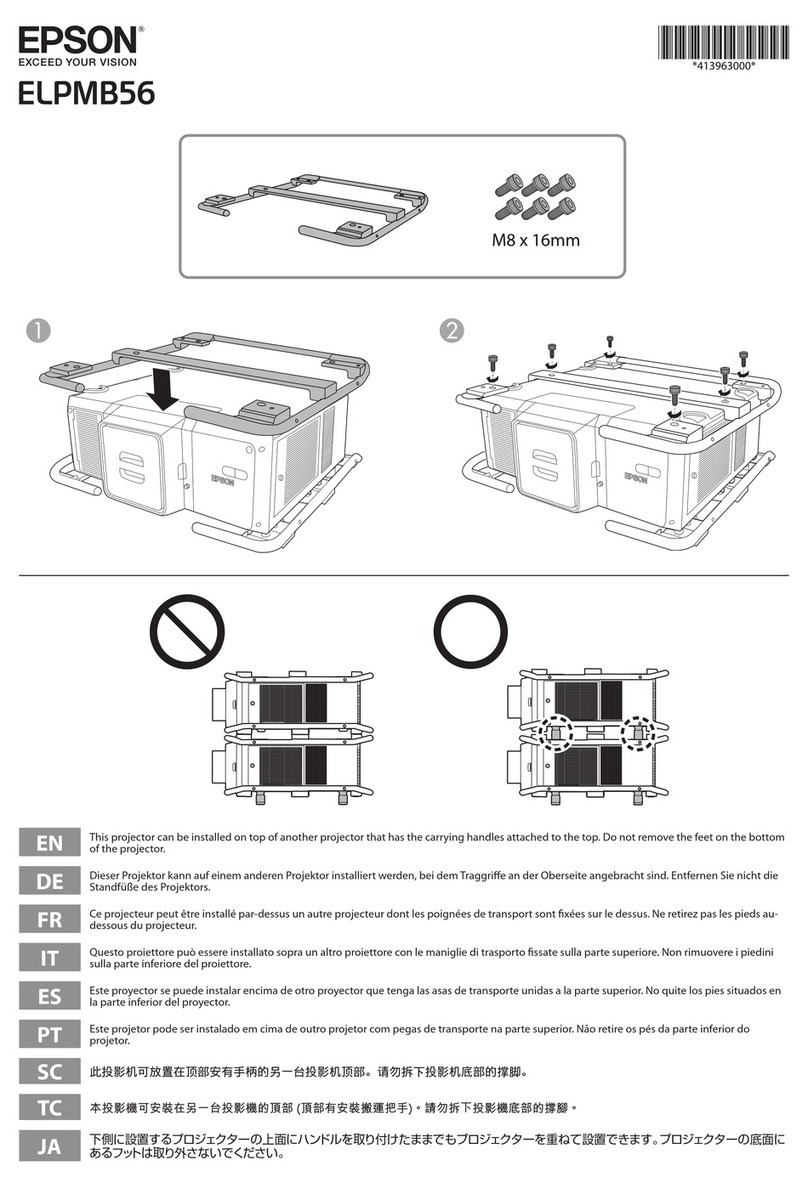 Epson ELPMB56 User manual