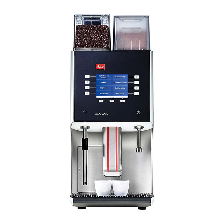 Melitta Cafina XT4 User manual