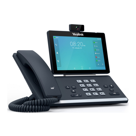 Yealink SIP-T58A User manual