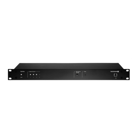 Beyerdynamic QUINTA RS User manual