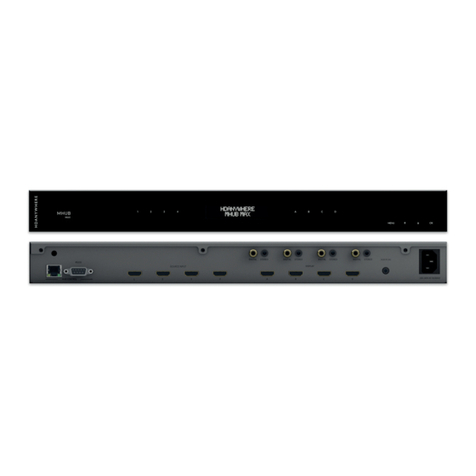 HDanywhere MHUB User manual