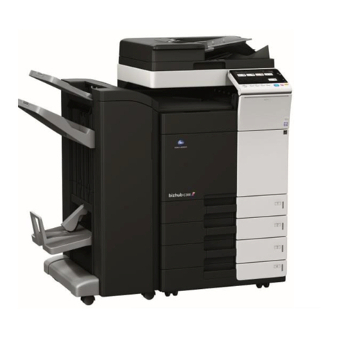 Konica Minolta Bizhub 8 Series Basic instructions