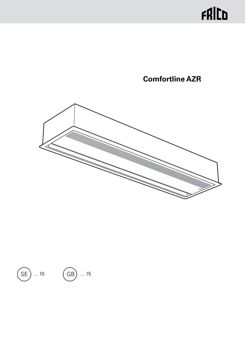 Frico Comfortline AZR Series manual