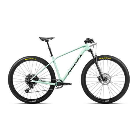 Orbea BLUE PAPER ALMA CARBONOMR 2021 User manual
