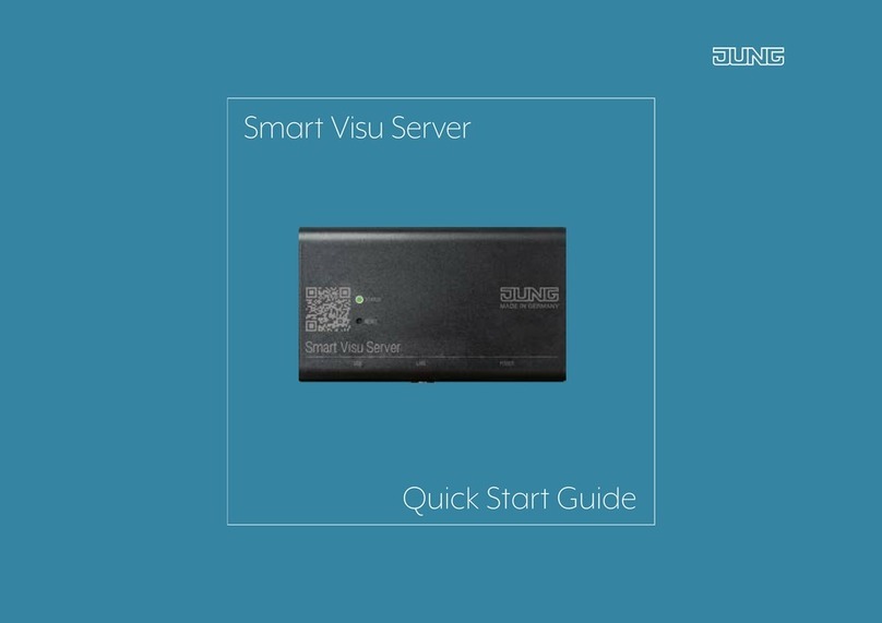 Jung Smart Visu Server User manual Jung Smart Visu Server User manual
