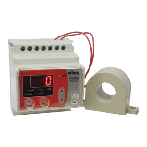 Mikro DIN310C User manual