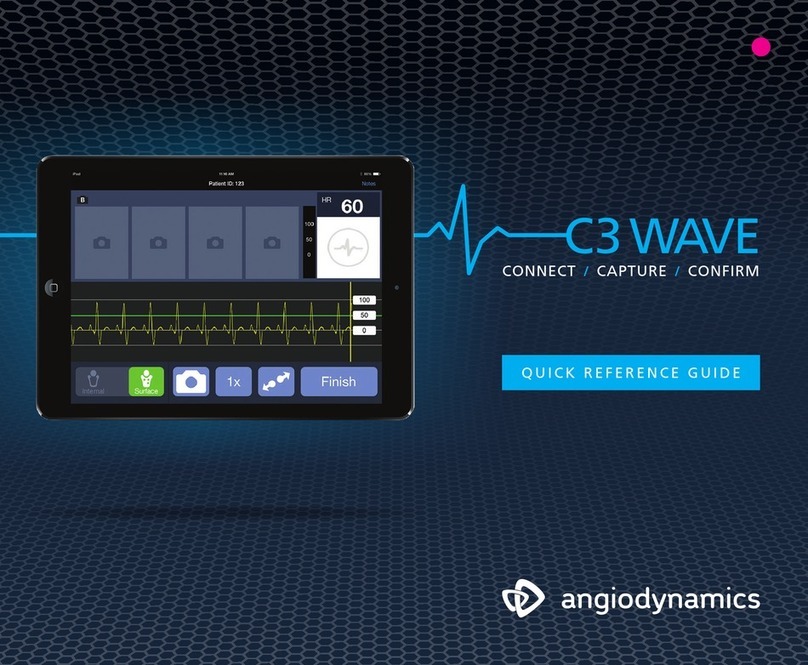 AngioDynamics C3 WAVE Quick reference guide