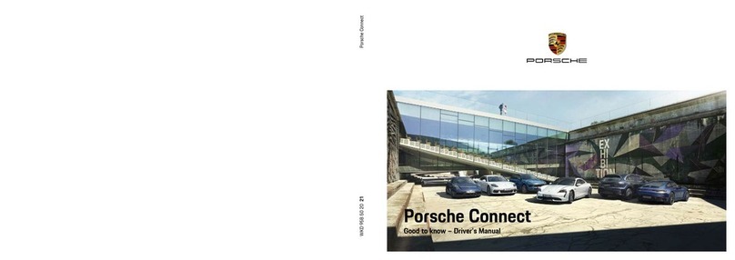 Porsche Connect Driver manual