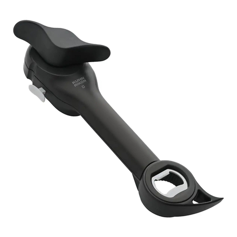 Kuhn Rikon AUTO SAFETY MASTER OPENER User manual