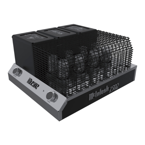 McIntosh MC1502 User manual
