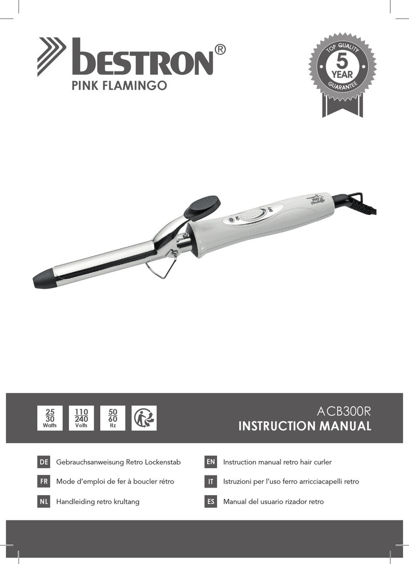 Bestron PINK FLAMINGO ACB300R instruction manual